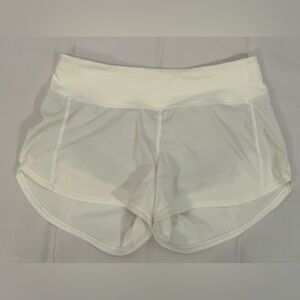 Lululemon Speed Up Short-4"-Size 8 Tall-NOT PURE WHITE